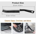 thumbnail image 2 of Hard Bristle Cleaning Brush - Crevice Cleaning Brush for Bathroom, Kitchen, Windows (4-Pack), 2 of 5