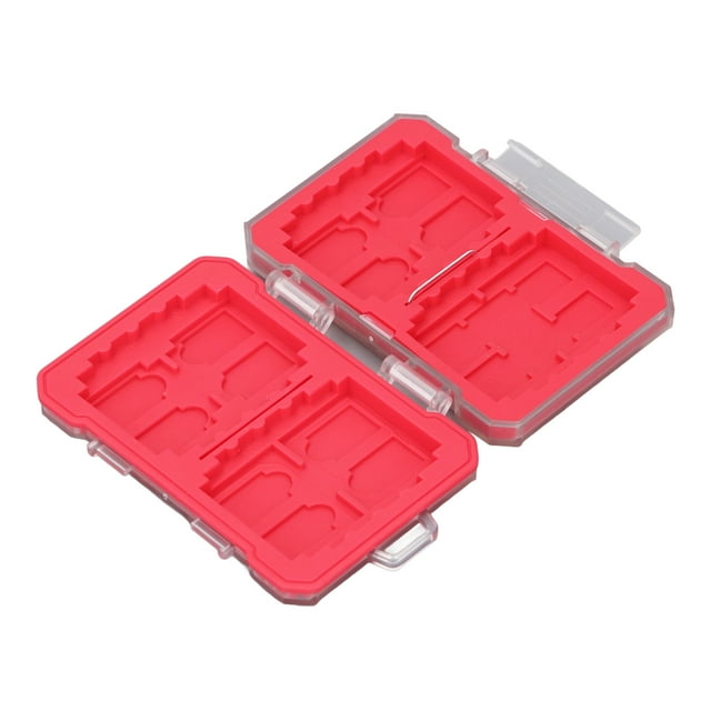 29 Slots Memory Card Case Holder, Portable SD SIM Card Holder Storage Case for 4 CFexpress TypeB, 4 TypeA, 4 SD, 12 TF, 5 SIM Cards