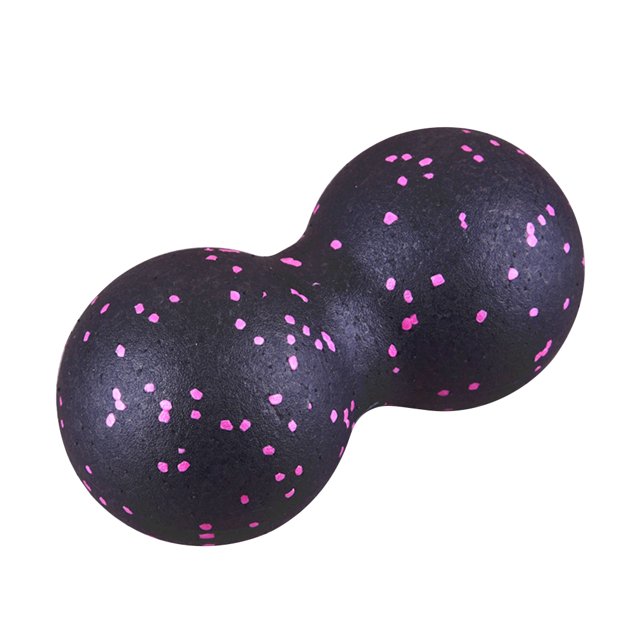 Pelota de masaje de cacahuete EVA Fascia corporal Alivio del dolor Equipo de fitness (rosa) Likrtyny Para estrenar
