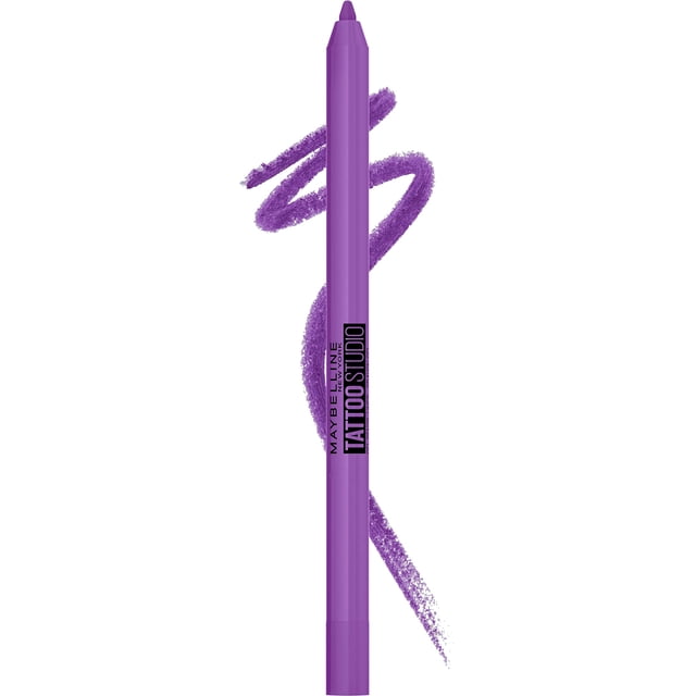 Lápiz delineador de ojos Maybelline Tattoo Studio Purple Pop 1.2 ml