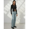 thumbnail image 5 of Straight Leg Denim Jeans, 5 of 5