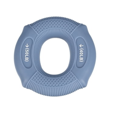3.07" 40 - 50 Lbs Hand Grip Strengthener Hand Grip Ring for Training Light Blue
