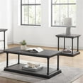 thumbnail image 4 of Bowery Hill Wood 2-Piece Coffee Table Set in Antique Gray Finish, 4 of 8