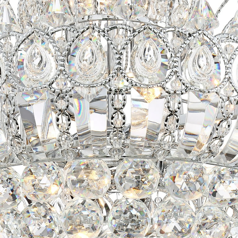 Vienna Full Spectrum Calylah Chrome Chandelier 21 1 2