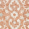 thumbnail image 4 of 5â€™ x 8â€™ Orange and Ivory Medallion Area Rug, 4 of 5