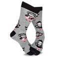 thumbnail image 6 of TeeHee Fun Music Novelty Crew Socks for Men 3-Pack (10-13, Crew Rock Apes with Guitar), 6 of 9