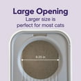 thumbnail image 5 of Litter Genie Cat Litter Box, Large Cat Box Enclosure, Top Entry with Litter Catching Lid, 5 of 7