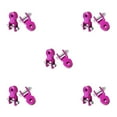 thumbnail image 1 of Decodeary Comfortable And Improved Grip Motorcycle Extension For CRF50 KLX110 TTR50 DRZ Purple 5Set, 1 of 6