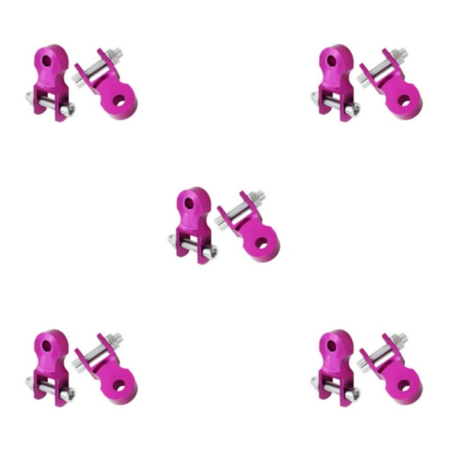 Guardoinrt Motorcycle Extension Comfortable And Durable Rear Shock Absorber Riser Purple 5Set