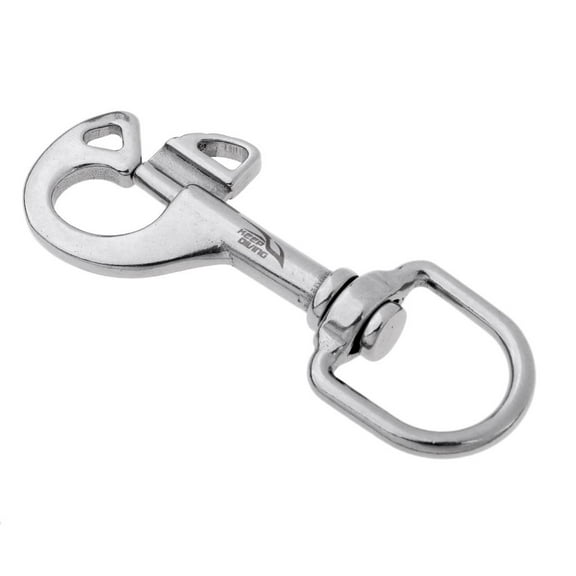 316 Stainless Steel Swivel Eye Bolt Snap Spring Hook for Diving