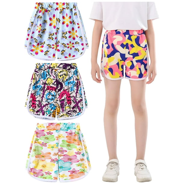 GYRATEDREAM 211Y Girls Boys Shorts Kids Athletic Beach Running Shorts