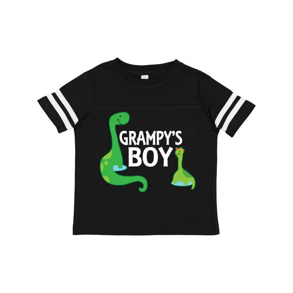 Inktastic Grampy's Boy Grandson Dinosaur Boys Toddler T-Shirt