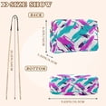 thumbnail image 4 of FORMRS Women Crossbody Purse with Chain Strap Vegan Leather Shoulder Handbag, Abstract Drawing, 4 of 7