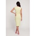 thumbnail image 3 of Women's Textured Knit Sleeveless Side Cut Out Dress, 3 of 3