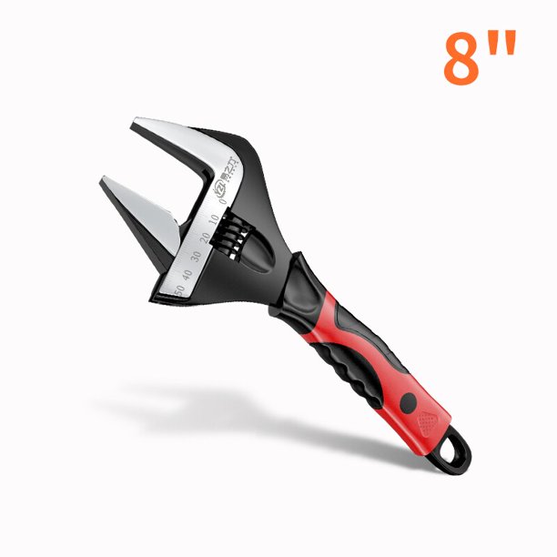 Llave inglesa ajustable Llave universal de acero inoxidable Mini tuerca Llave Herramientas manuales Tan Jianjun unisex