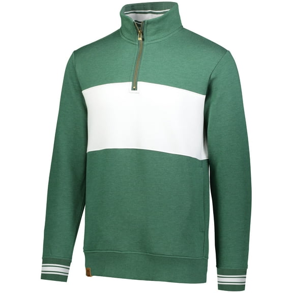 Holloway Sportswear 3XL All-American Pullover Dark Green Heather/White 229565