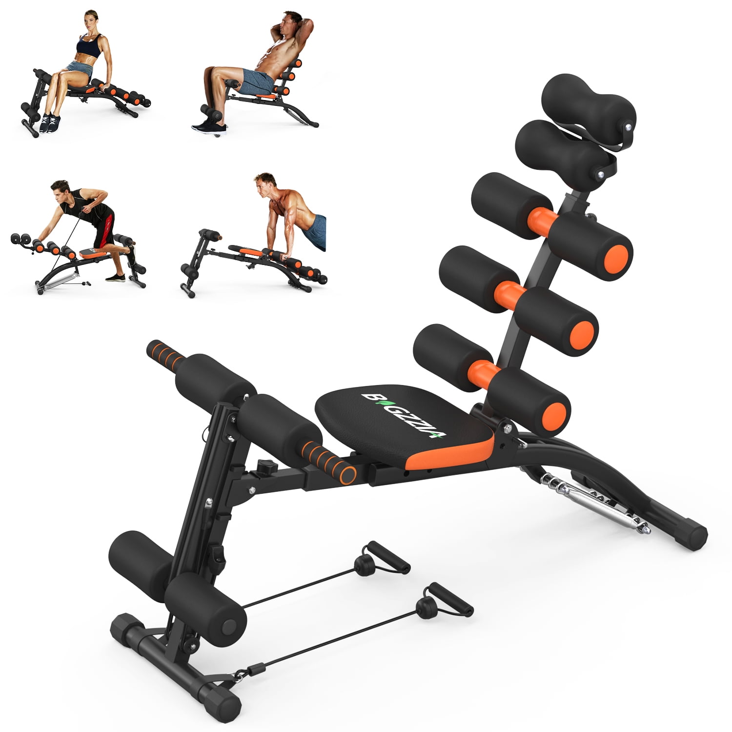 Orange Color Details about   Core Trainer/Ab Exerciser Combo 2 pcs Set 