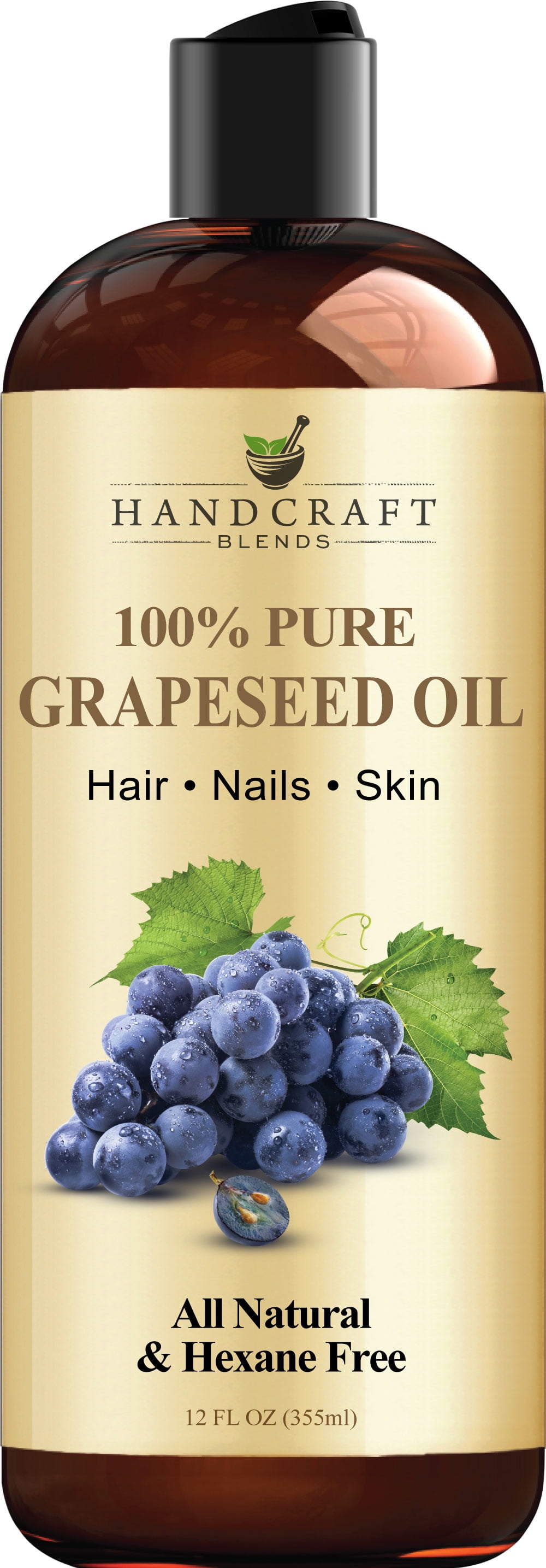 Handcraft Grapeseed Oil 100 Pure and Natural Premium Therapeutic