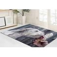 thumbnail image 3 of Dog Eating Ice Cream Rugs, Bath Rugs, Personalizeds Rugs, Dog Rug, Door Mat Rug, Animal Rugs, Dog Ice Cream Rugs, Housewarming Gift Rug, 5.2'x7.5' - 160x230 cm, 3 of 8