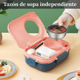 thumbnail image 5 of Lonchera Contenedor Termico Almuerzo Niños Acero Inoxidable ROSA, 5 of 5