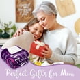 thumbnail image 3 of Mom Birthday Gifts from Daughter,Best Mom Ever Gifts,Mom Gifts for Birthday,Blanket for Mom Christmas Valentine''s Day Mother''s Day Mom Gifts for Birthday Soft Warm Cozy Bed Blanket 50x60, 3 of 6