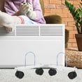 thumbnail image 3 of 1 par de accesorios de calentador interior con ruedas giratorias de 360 ​​grados para calentador de Gas de Patio, pieza de repuesto de soporte de calentador eléctrico, 3 of 5