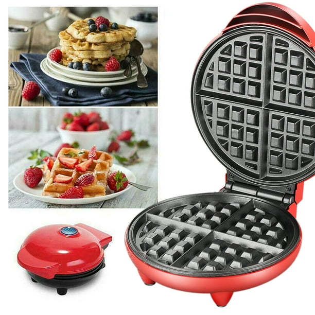 Mini electric Waffles Maker Bubble Egg Cake Oven Breakfast Waffle