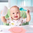 thumbnail image 4 of EeaseCA 1pc Silicone Baby Feeding Placemat Sucker Anti-slip Baby Tableware Bowl Mat, 4 of 7