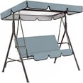 thumbnail image 1 of Housse d'Ombrage pour Terrasse Extérieure, Protecteur de Balançoire Imperméable en Polyester, Résistant au Soleil et aux Intempéries, Plusieurs Tailles pour Balançoire de Jardin, 1 of 8