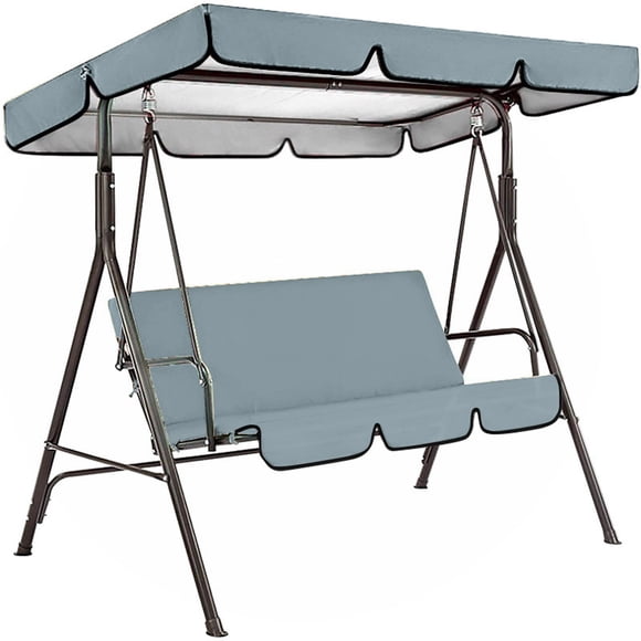 Housse d'Ombrage pour Terrasse Extérieure, Protecteur de Balançoire Imperméable en Polyester, Résistant au Soleil et aux Intempéries, Plusieurs Tailles pour Balançoire de Jardin