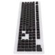 thumbnail image 4 of Teclas de 106 teclas OEM Altura Dos colores Inyección firmeza Teclas opacas OPQ para teclado mecánico de 61/87/104 teclas Letras negras y rojas, 4 of 12