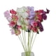 thumbnail image 1 of Billuyoard 12x espacio de flor de guisante artificial blanco con flor de seda ramo de flores artificiales mágicas Flores artificiales, 1 of 1