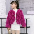thumbnail image 5 of Coerni Toddler Baby Kids Girls Sweater Furry Top Winter Windproof Thicken Coat Fleece Warm Outerwear Jacket Clothes, 5 of 9