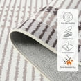 thumbnail image 5 of Wellber Abstract Area Rug Soft Rugs Non-Slip Washable Floor Carpet for Bedroom Living Room Kitchen Home Decor,4'x6',Camel, 5 of 6
