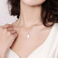 thumbnail image 5 of Collar con colgante de pareja de dos almas y un corazón, collar de pareja con imán creativo de piedra de los deseos Sailing  Electrónica, 5 of 5