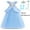 Blue Dress+Accessories, variant on Girls Princess Dress Up Costume Tulle Dress Birthday Party Halloween Christmas Carnival Cosplay