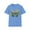 Carolina Blue, variant on Butterfly Shirt, T Shirt with Butterfly, Monarch Shirt