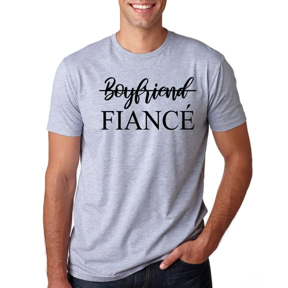 Boyfriend Fiance T-Shirt, Future Husband, I Said Yes, Engagement Shirt, Engagement Gift, Fiance Shirt, Bachelorette Party, Love Shirt