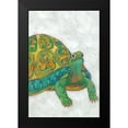 thumbnail image 2 of Zarris, Chariklia 11x14 Black Modern Framed Museum Art Print Titled - Custom Turtle Friends I, 2 of 5