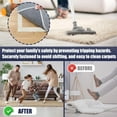thumbnail image 3 of Carpet Tape Double Sided Rug Tape Heavy Duty Area Rugs Strong Grip 2 in x 105FT No Residue Removable for Hardwood Tile Secures Rugs Mats Pet-Safe, 3 of 7
