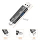 thumbnail image 3 of Lector de Tarjetas de Memoria Multifunción USB 3.0 Tipo C, USB-C, Micro-USB, SD, TF, para Android, Adaptador OTG Tipo C, Color Negro., 3 of 7
