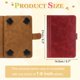thumbnail image 2 of Funda para Tablet Nexarelle 21x14,5 cm Cuero PU Rojo, 2 of 7