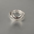 thumbnail image 2 of 1 en aleación de plata, de media , joyería nupcial de moda para bodas, 18 mm Fernando anillos de la joyería, 2 of 5