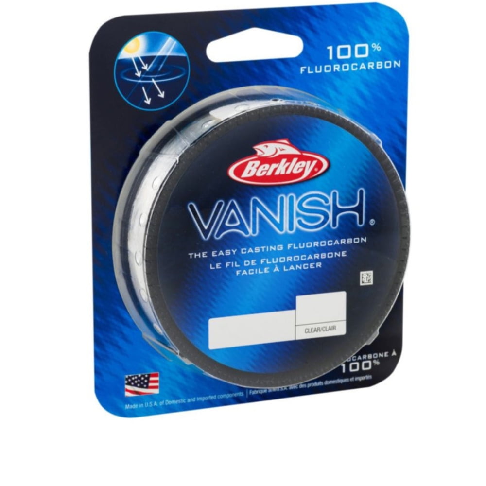 Berkley Vanish®, Clear, 8lb  3.6kg Fluorocarbon Fishing Line