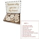 thumbnail image 1 of Fiudx Caja de Recuerdos de Madera, Corazones de Madera En Forma de Corazón, 10 Mensajes Inspiradores, Idea de Regalo Pensativa, Perfecta para Bodas, Aniversarios, Cumpleaños, Decoración Diy, 1 Caja I, 1 of 1