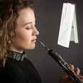 thumbnail image 3 of OULII Portable Oboe Reed Holder White ABS Plastic Case for Safe Storage and Easy Access, 3 of 8