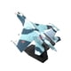 thumbnail image 3 of modelo de Avión 1:100 Hugo Metal con soporte base negra, 3 of 10