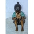 thumbnail image 2 of Nifao Charming Young Girl Sitting and Reading a Book Bronze Statue – Home Office Decor Sculpture, 11"L x 8"W x 12"H, 2 of 10