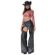 thumbnail image 4 of Carnaval Halloween Lady West Cowboy disfraz de vaquera 60s 70s Retro jipi borlas Top pantalones cortos Cosplay vestido de fiesta elegante, 4 of 5
