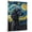 Irish Water Spaniel, variant on Dog Canvas Art Decor Creative Dog Picture for Wall Decor Van Gogh Starry Night Kuvasz Dog Poster Painting Prints for Living Room Pet Club